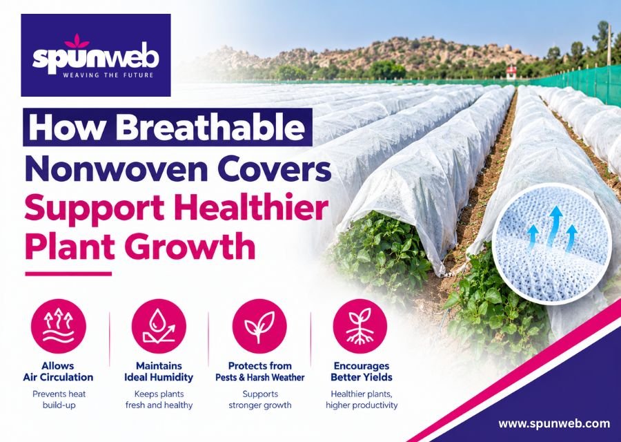 Breathable Nonwoven Covers Support Healthier Plant Growth