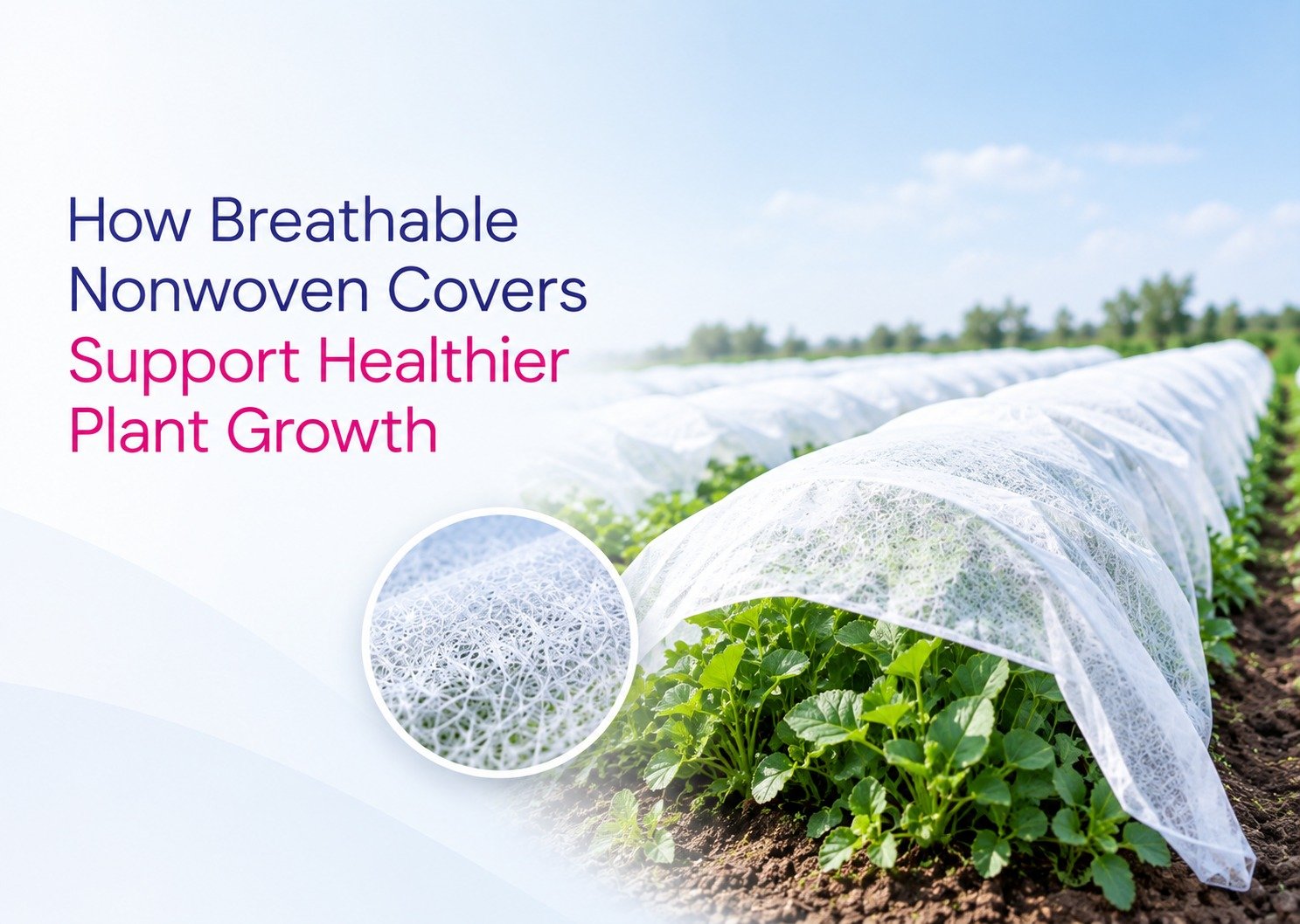 Nonwoven Covers Support Healthier Plant Growth